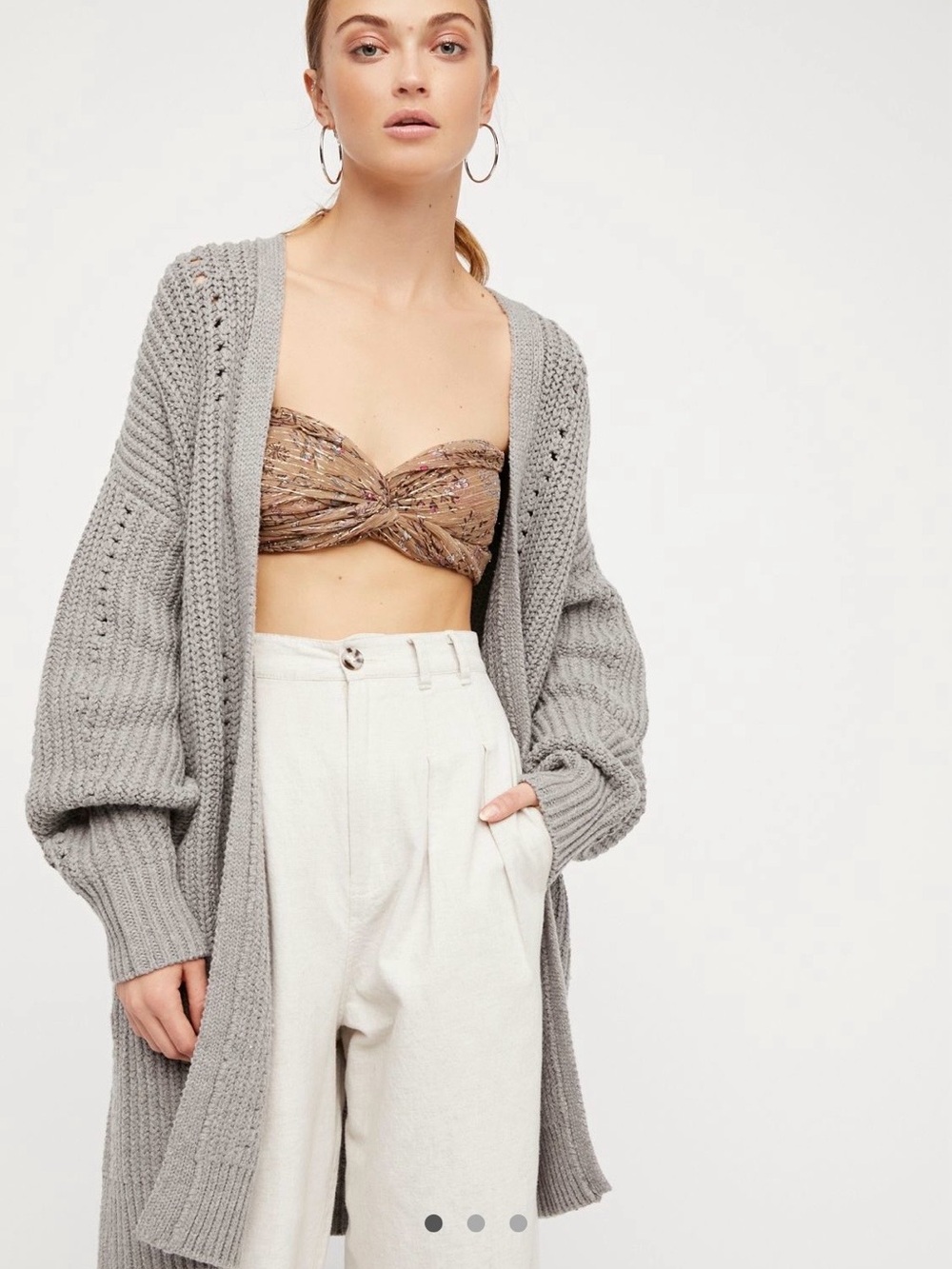 Nightingale Cardi - Grey - XS
